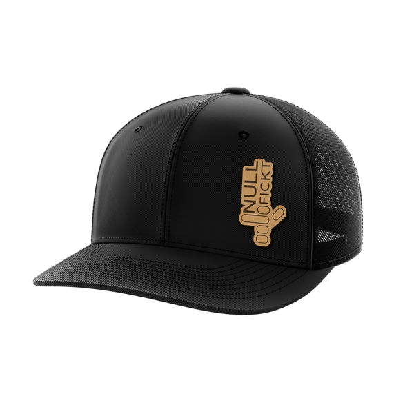 Leather Works Black Hat